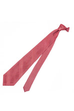 Load image into Gallery viewer, STEFANO RICCI Pleats Tie red × gray