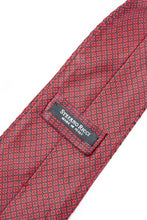 Load image into Gallery viewer, STEFANO RICCI Pleats Tie red × gray