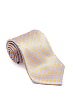 Load image into Gallery viewer, STEFANO RICCI Tie pale blue × yellow