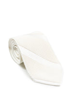 Load image into Gallery viewer, STEFANO RICCI Pleats Tie ivory