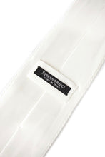 Load image into Gallery viewer, STEFANO RICCI Pleats Tie ivory