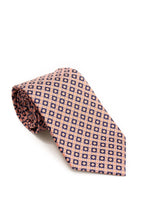 Load image into Gallery viewer, STEFANO RICCI Tie orange × dark navy