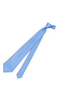 STEFANO RICCI Tie  smoky light blue