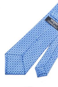 STEFANO RICCI Tie  smoky light blue