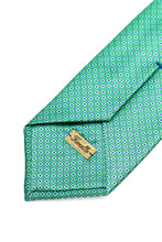 画像をギャラリービューアに読み込む, Silvio Fiorello Tie green × navy
