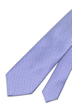 画像をギャラリービューアに読み込む, Silvio Fiorello Tie silver × navy
