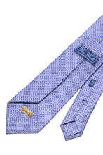 画像をギャラリービューアに読み込む, Silvio Fiorello Tie silver × navy
