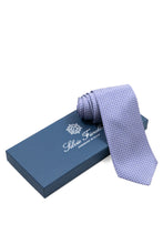 画像をギャラリービューアに読み込む, Silvio Fiorello Tie silver × navy
