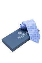 画像をギャラリービューアに読み込む, Silvio Fiorello Tie light blue × blue

