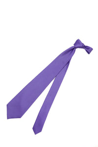 STEFANO RICCI Tie  purple × dark navy