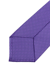 STEFANO RICCI Tie  purple × dark navy