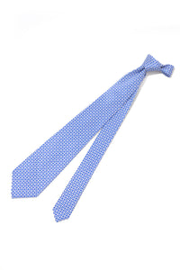 STEFANO RICCI Tie blue × white