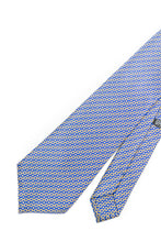 Load image into Gallery viewer, STEFANO RICCI Tie  blue × yellow
