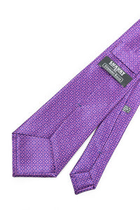 STEFANO RICCI Tie  pink × purple