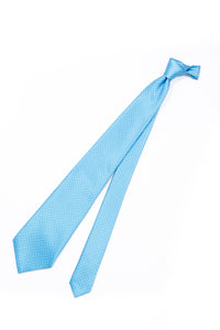 STEFANO RICCI Tie light turquoise blue