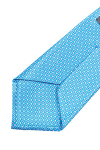 STEFANO RICCI Tie light turquoise blue