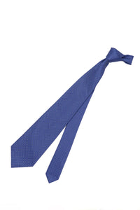 STEFANO RICCI Tie dark navy blue