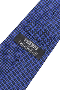 STEFANO RICCI Tie dark navy blue