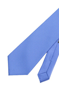 STEFANO RICCI Tie matt blue