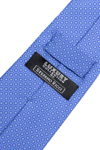 STEFANO RICCI Tie matt blue