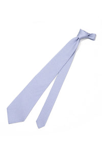 STEFANO RICCI Tie gray × navy