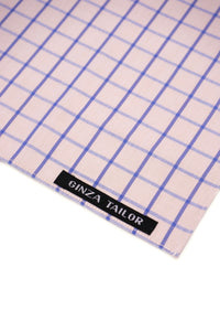 GINZA TAOLOR original Handkerchief beige check