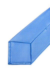 STEFANO RICCI Tie  blue × light blue