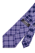 画像をギャラリービューアに読み込む, STEFANO RICCI Tie  purple × white
